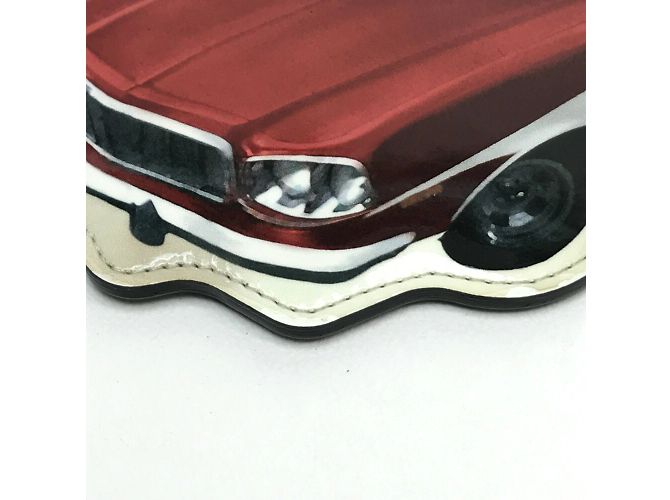 Monedero Vernis Louis Vuitton Roja - vista 4