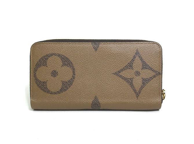 Louis Vuitton Monogram Giant Reverse Zippy Wallet Brown - view 2