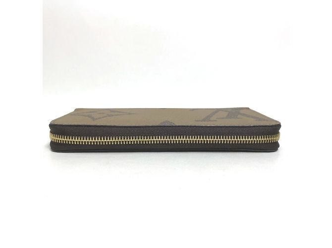 Louis Vuitton Monogram Giant Reverse Zippy Wallet Brown - view 4