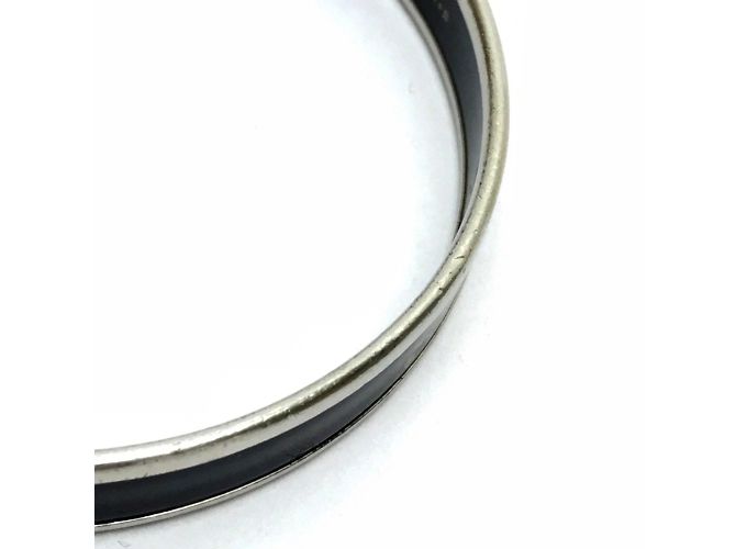 Hermès Bracciale Enamel PM Caleche di Hermes Fan Nero - vista 7