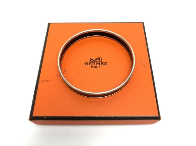 Hermès Bracciale Enamel PM Caleche di Hermes Fan Nero - vista 8