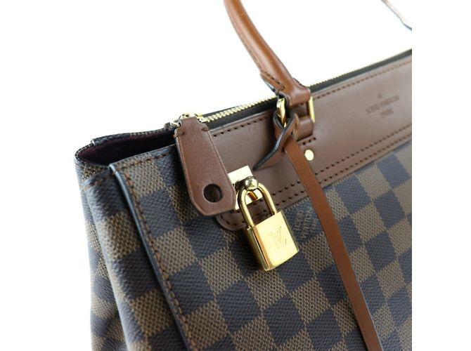 Borsa a mano Louis Vuitton Greenwich Marrone - vista 7