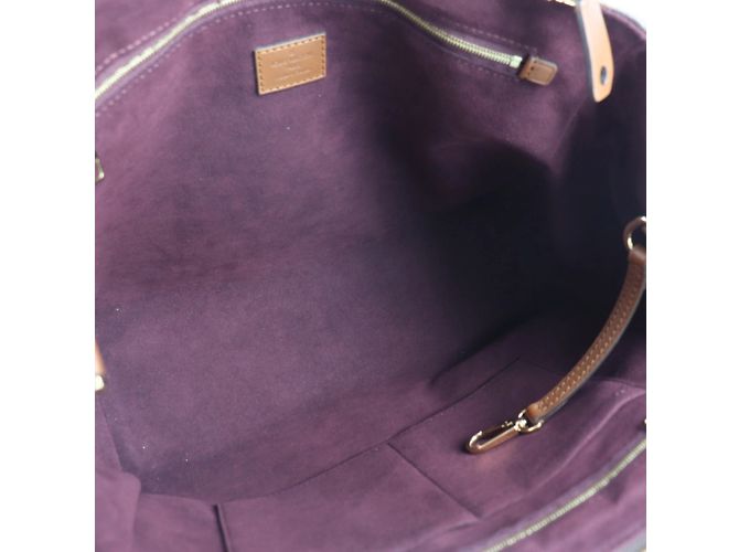 Borsa a mano Louis Vuitton Greenwich Marrone - vista 8