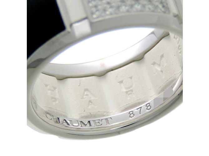 Anello Chaumet Class One in diamante e onice - vista 4