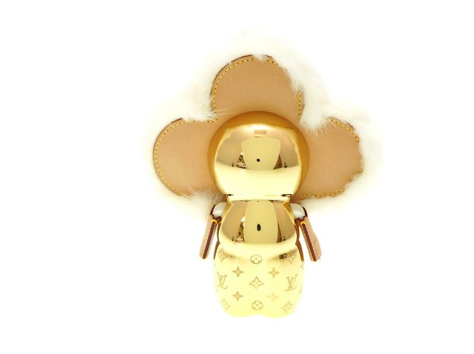 Figurine Vivienne Obuche de Louis Vuitton Doré - vue 3