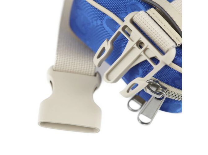 Belt bag Gucci Off The Grid Blu Beige - vista 7