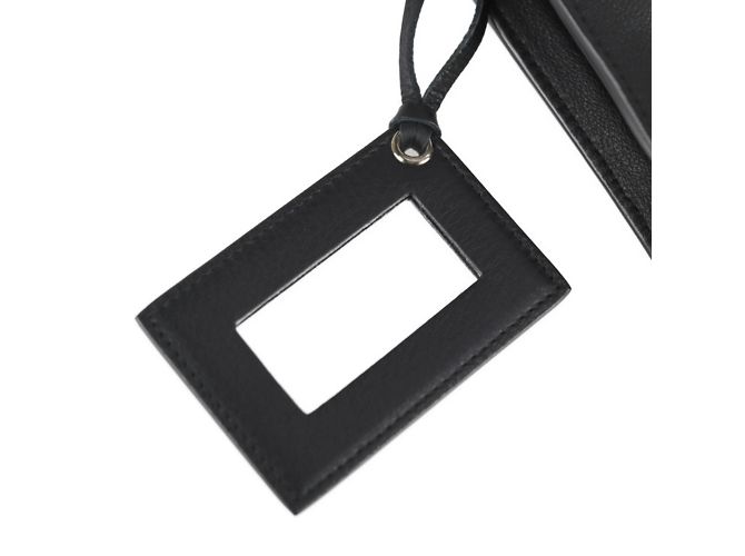 Borsa a mano con zip in carta Balenciaga Nero - vista 8