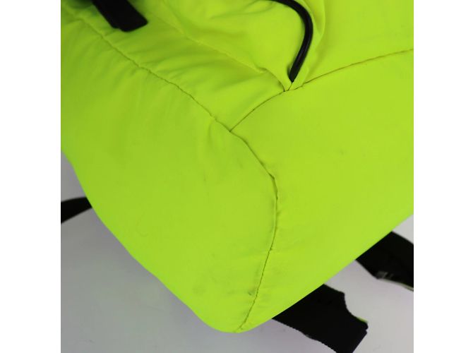 Zaino giallo neon e nero Yves Saint Laurent - vista 5