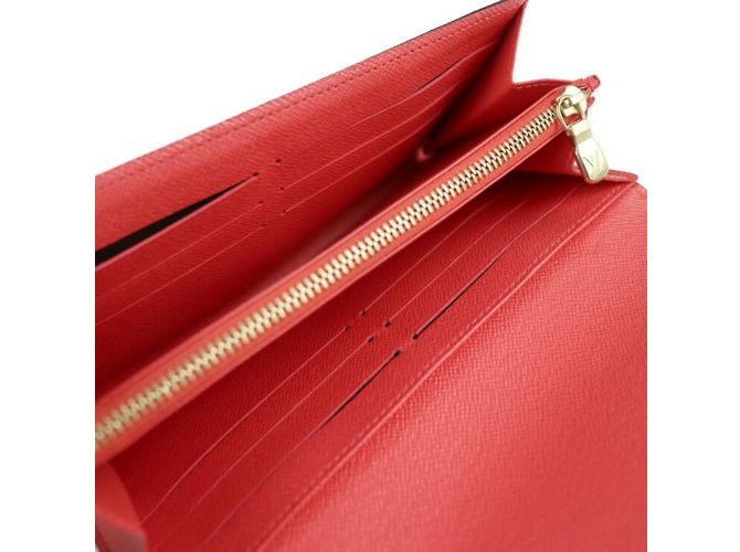 Portafoglio Sarah Bi-Fold Monogramma Louis Vuitton Marrone Rosso - vista 5