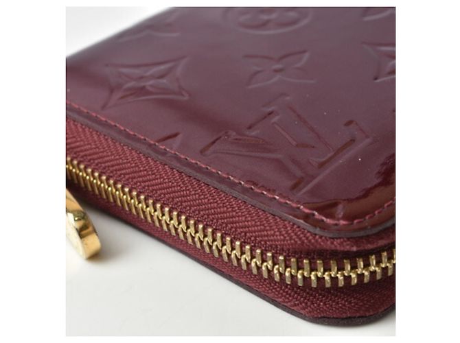 Portafoglio Lungo Vernis Louis Vuitton Rosso - vista 10