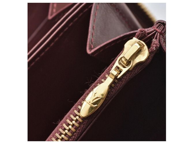 Portafoglio Lungo Vernis Louis Vuitton Rosso - vista 11