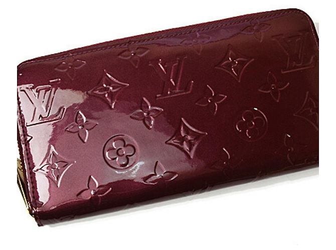 Portafoglio Lungo Vernis Louis Vuitton Rosso - vista 2