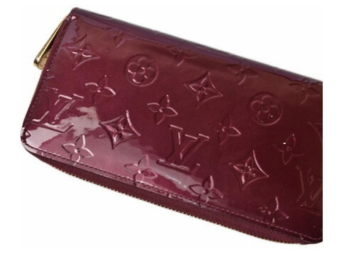 Portafoglio Lungo Vernis Louis Vuitton Rosso - vista 3