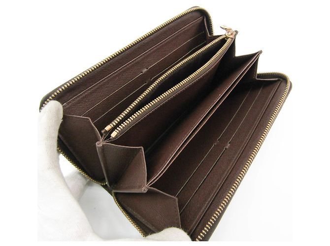 Cartera Zippy Damier Louis Vuitton N60015 Damier ebene - vista 3