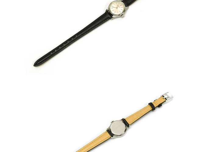 IWC Damenuhr mit rundem Gehäuse Schwarz - Ansicht 3