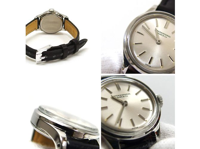 IWC Damenuhr mit rundem Gehäuse Schwarz - Ansicht 5