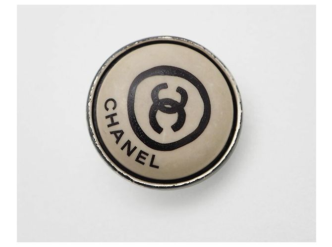 Runde Ohrringe Chanel Coco Beige - Ansicht 7