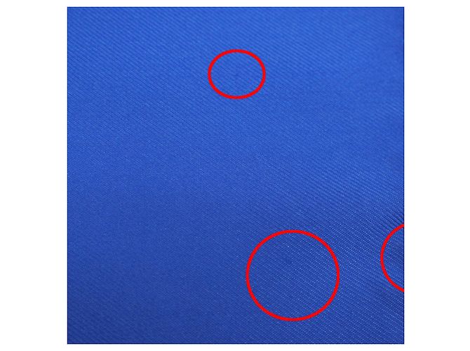 Silk In Hermès Carré 90 CORRISPONDENZA Sciarpa in Seta Blu - vista 6