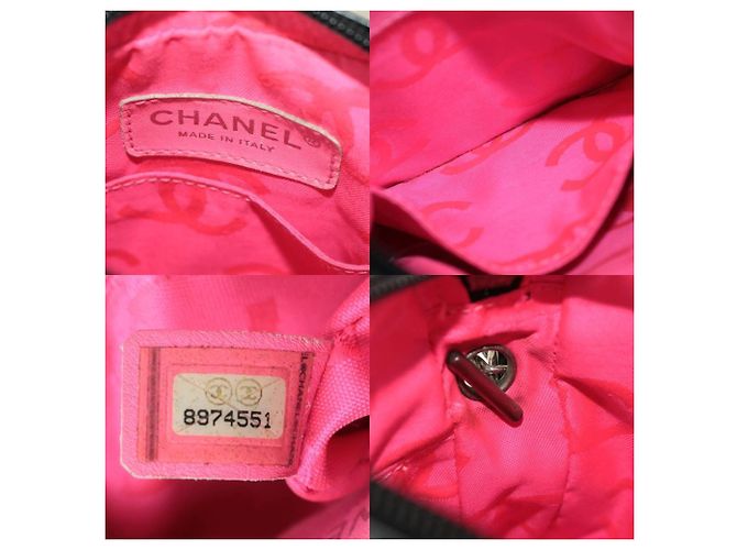 Borsa a spalla nera Chanel Matelassé Cambon Nero - vista 10
