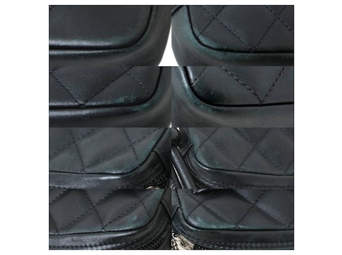 Borsa a spalla nera Chanel Matelassé Cambon Nero - vista 6