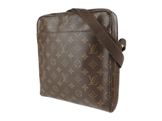 Sac à épaule Bosphore de Louis Vuitton Marron Noir Monogramme - vue 2