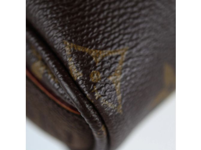 Sac à épaule Bosphore de Louis Vuitton Marron Noir Monogramme - vue 7