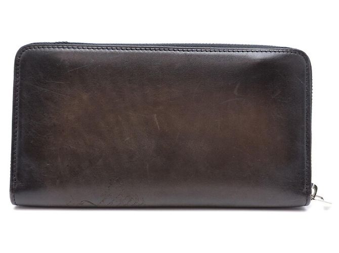 Portafoglio lungo da uomo Berluti Itaubascrit Zip - vista 2