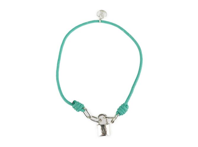 Bracciale Silver Lockit UNICEF Brasserie Louis Vuitton Verde - vista 3