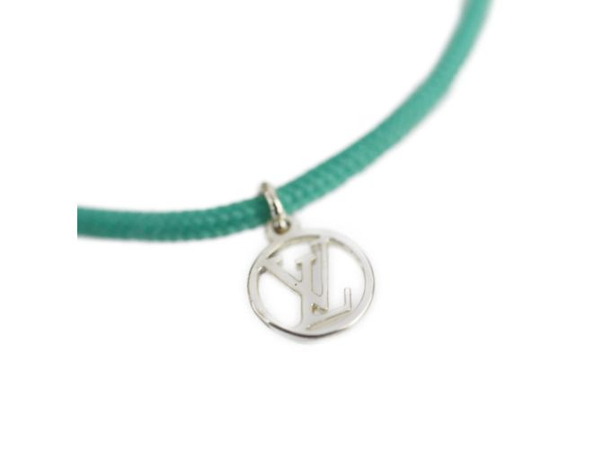 Bracciale Silver Lockit UNICEF Brasserie Louis Vuitton Verde - vista 6
