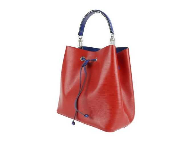 Néonoé Borsa Louis Vuitton Neonoe Rosso Blu Multicolore - vista 2