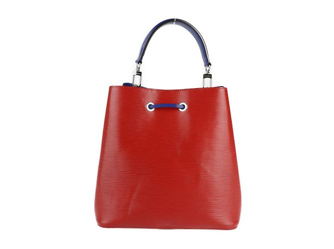Néonoé Borsa Louis Vuitton Neonoe Rosso Blu Multicolore - vista 3