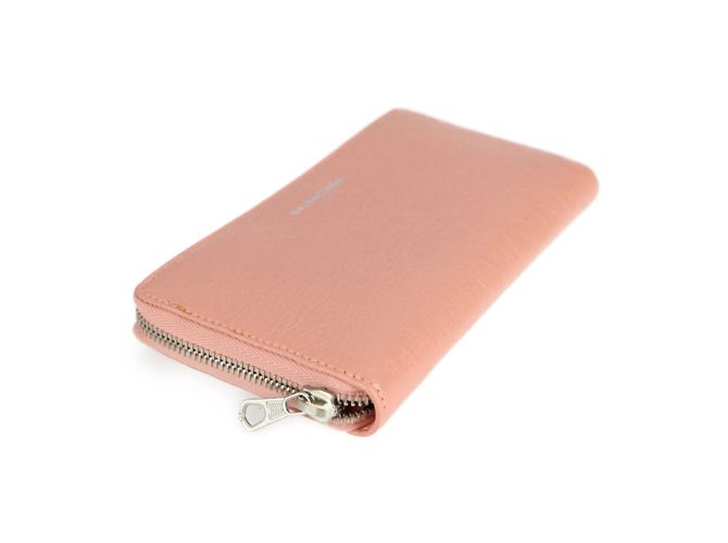 Monedero Balenciaga rosa beige - vista 4