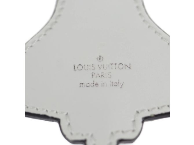 Portachiavi Mascotte Porto Clé Louis Vuitton Bianco Blu - vista 6