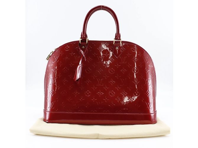 Borsa Alma GM Louis Vuitton Rosso - vista 10