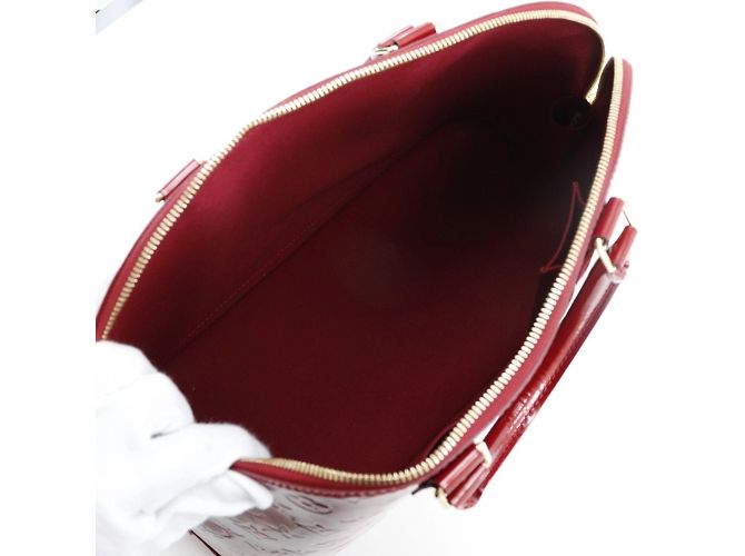 Borsa Alma GM Louis Vuitton Rosso - vista 7