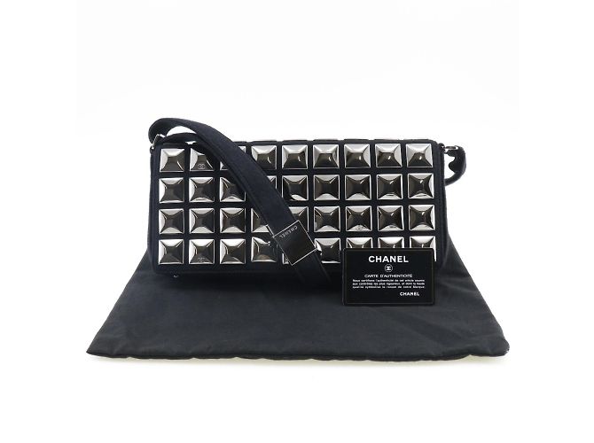 Borsa a spalla Ice Cube di Chanel Nero - vista 10