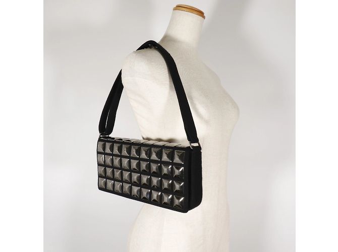 Borsa a spalla Ice Cube di Chanel Nero - vista 9