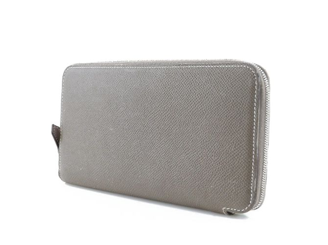 Hermès Hermes Azap Lang Wallet in Etoupe Grau Taupe - Ansicht 2
