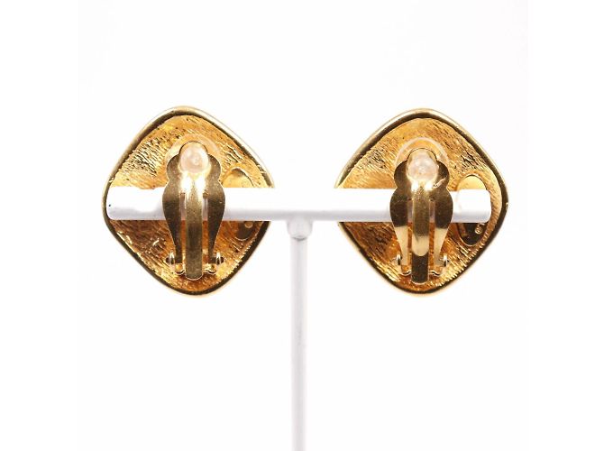 Timeless Orecchini vintage placcati in oro Chanel - vista 3