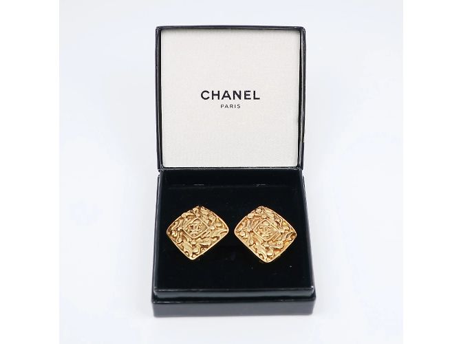 Timeless Orecchini vintage placcati in oro Chanel - vista 6