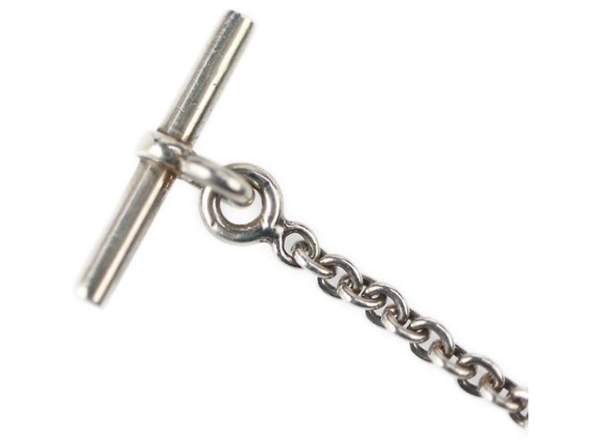 Hermès Hermes Amulett Constance Halskette Silber - Ansicht 3