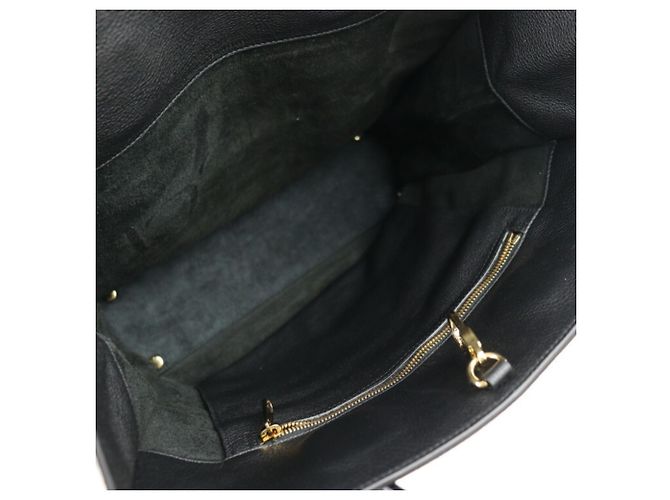 Gucci Logo Medium Tote Bag Schwarz - Ansicht 9