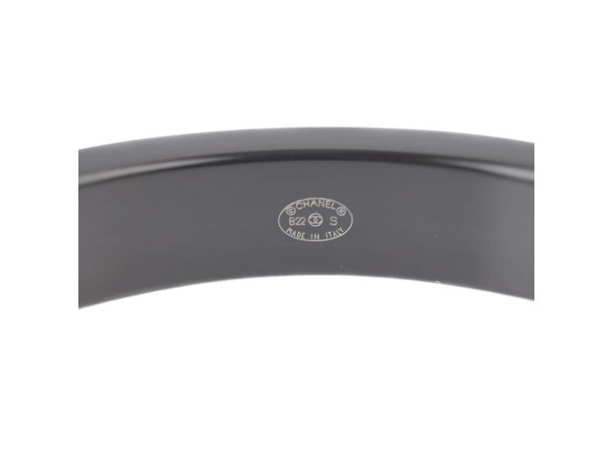 Chanel Harzarmband AB8421 Schwarz Blau - Ansicht 3