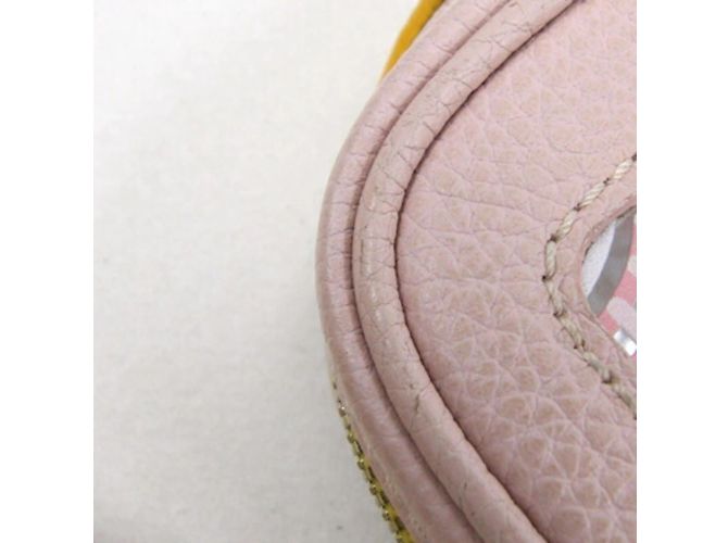 Fauré Le Page Borsa a spalla rosa e gialla FAURE LE PAGE Giallo - vista 4