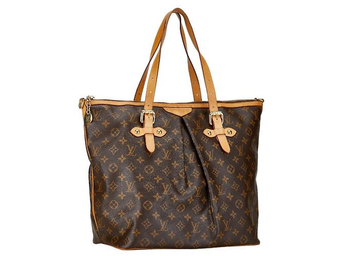 Louis Vuitton Palermo Marrone - vista 4