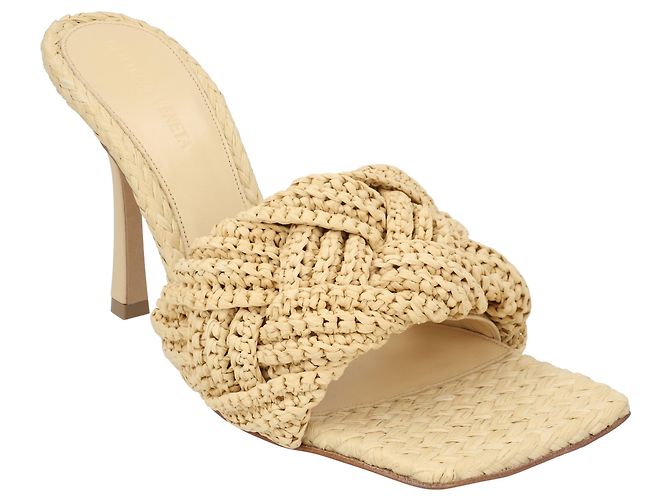 Mule Lido marrone di Bottega Veneta - vista 2