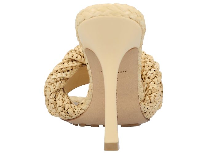 Mule Lido marrone di Bottega Veneta - vista 4