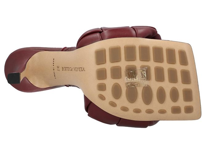 Mule rosso Bottega Veneta Lido - vista 5