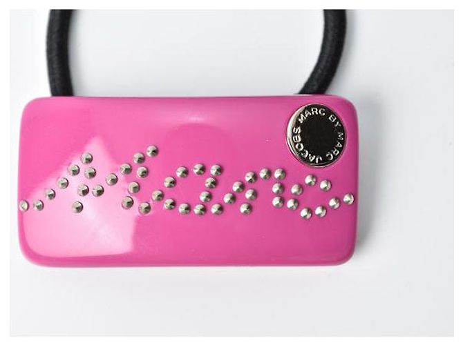 Marc Jacobs Haargummi Cluster Pony Pink - vue 3