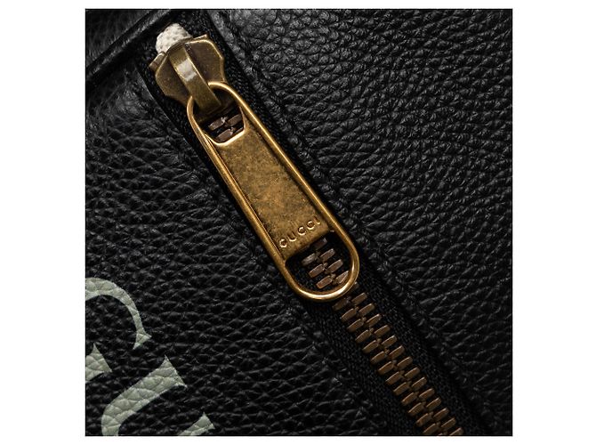 Borsa a tracolla nera con logo Gucci Nero - vista 8